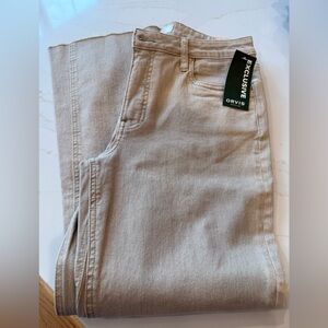 NWT KUT from the Kloth tan jeans size 6
